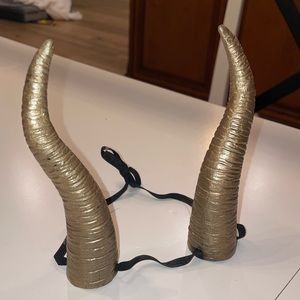 Gold Costume Horns